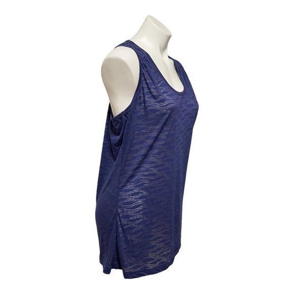 Alo Yoga XL Purple Burnout Racerback Tank Top - Picture 3 of 7